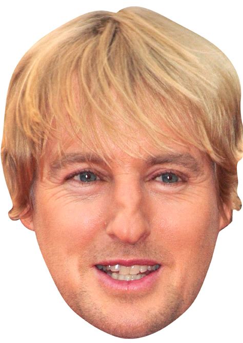 His older brother, andrew and younger brother, luke, are also actors. Owen Wilson Mask - Novelties (Parties) Direct Ltd