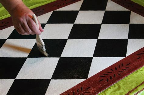 Thinking About Home Making A Colonial Floorcloth Floor Cloth