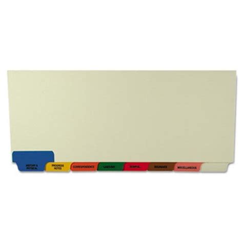 Medical Chart Divider Sets Bottom Tab 8 5 X 11 38