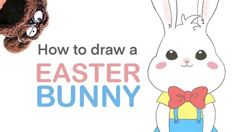 How To Draw Easter Bunny Youtube
