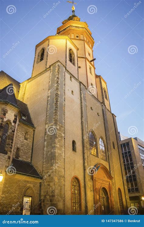 St Nicholas Church In Leipzig Stock Photo Image Of Architecture