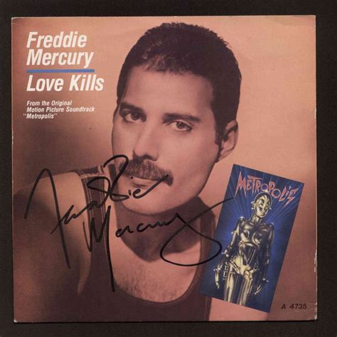 Freddie Mercury Freddie Mercury Mercury Autographs