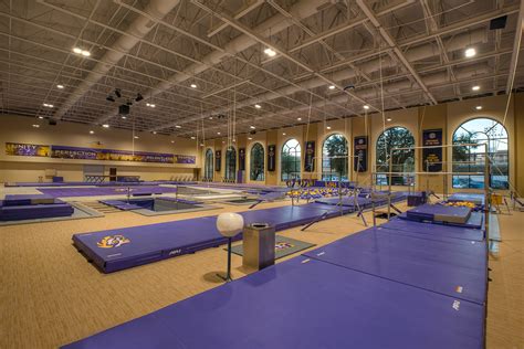 Lsu Gymnastics Training Facility Aos Interior Environments