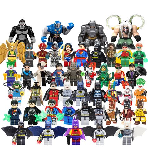 Pcs Justice League DC Super Heroes Minifigures Lego Batman Set Compatible