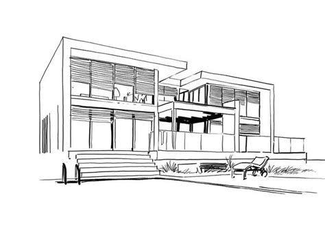 Dessin Maison Architecte Moderne Burnsocial 42E Home Inside Design
