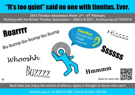 Tinnitus Awareness Week 2015 News Archive Ménières Society