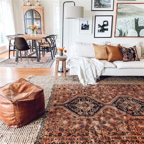 How To Layer Rugs Livingstyles