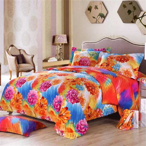 Pink And Orange Bedding Sets Home Furniture Design