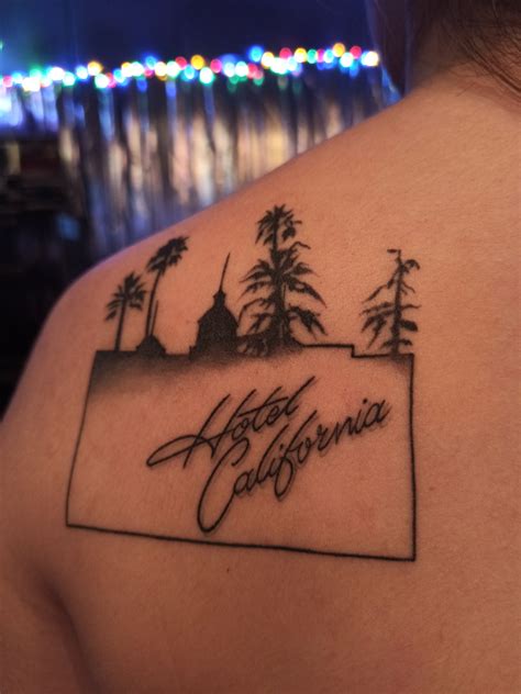 Eagles tattoo Eagles band tattoo Hotel california tattoo Music tattoo Rock tattoo | Cover tattoo ...