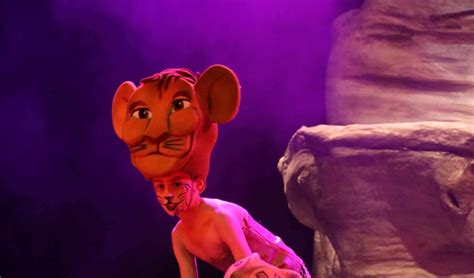 Young Simba Headdress Lion Headdress Foam Mask Theater Production Etsy