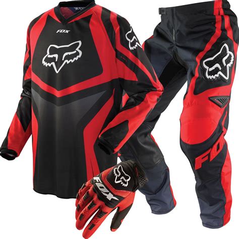 Fox Racing Hc180 Race Youth Package Dealblack And Red Dirt Bike