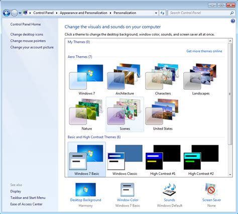 How To Create And Customize Themes In Windows 7