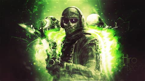 Download Call Of Duty Ghost Green Wallpaper And Image Pictures By