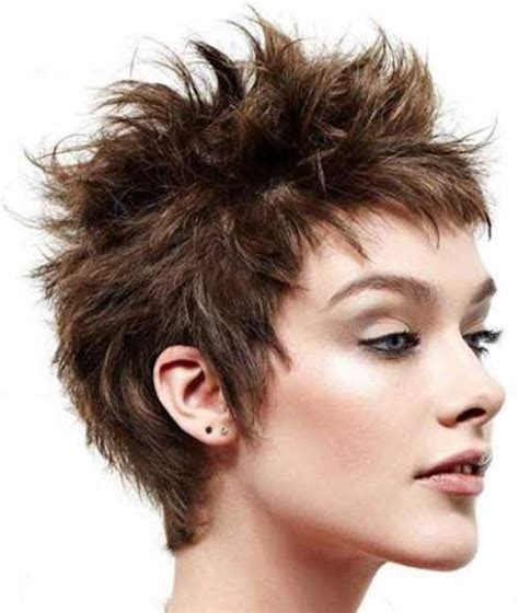 Different Short Spiky Haircuts For Stylish Ladies Short Haircutcom
