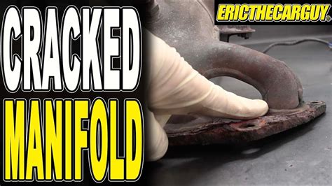 Cracked Exhaust Manifold Repair Youtube