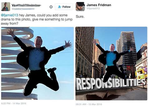 Funny Photoshop Requests By Photoshop Master Who Takes His Fans Requests Too Literally