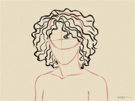How To Draw Curly Hair With Pictures Wikihow Drawing Tutorial