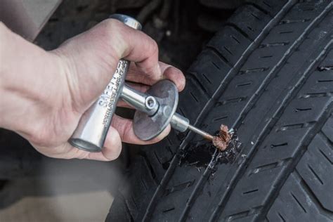 How To Fix A Slow Leaking Tire With A Tire Repair Kit Step By Step Repair