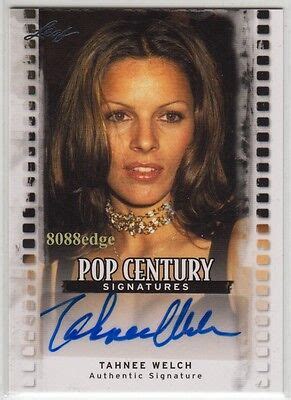 Leaf Pop Century Auto Tahnee Welch Autograph Cocoon Movies Playboy Ebay
