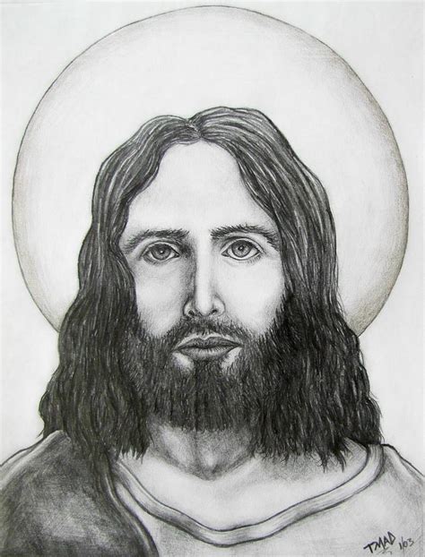 Как нарисовать иисуса христа