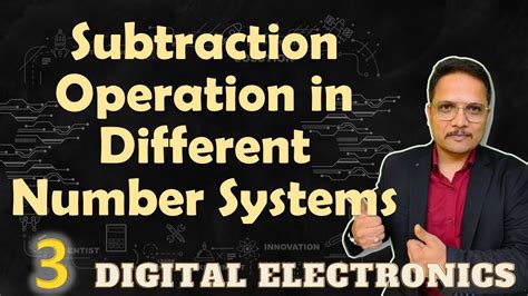 Subtraction Operation In Different Number Systems Binary Octal And