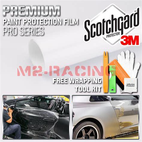 Buy Ppf Paint Protection Film 3m Scotchgard Pro Series Matte Clear Bra Sheet Wrap Online At