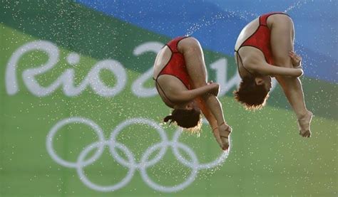 Olympics China Wins 10m Synchro Dive Chen Ties Medal Mark