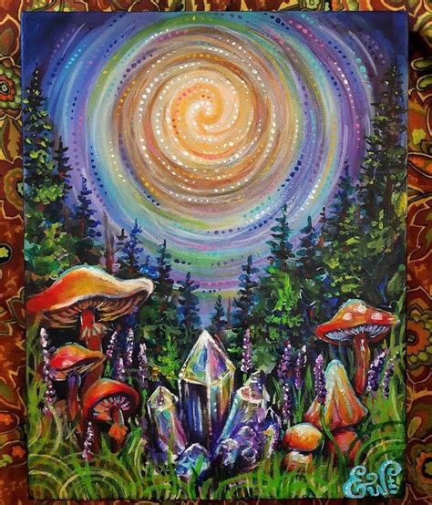 Pin By Gwen On Artpaintings Hippie Painting Painting Art Projects