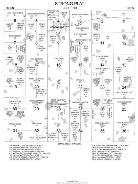 North Dakota Land Ownership Maps