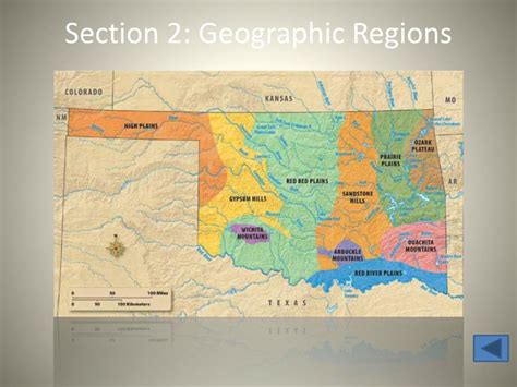 Geographic Regions Map