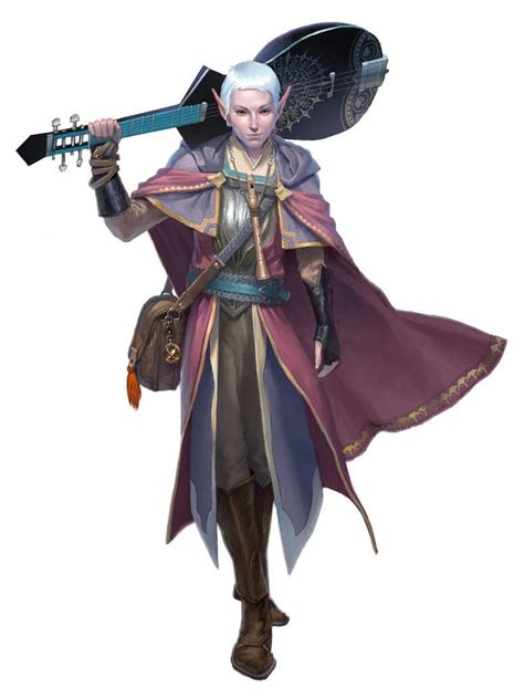 Bard Dungeons And Dragons Half Elf Bard Dungeons And Dragons