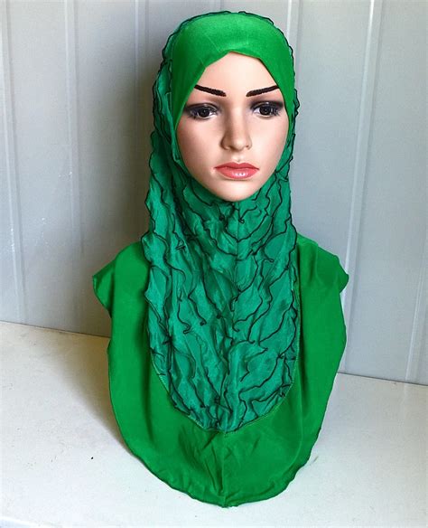 Hot 7 Colors Traditional Muslim Woman Headscarf Muslim Hijab Simple Pure Color Muslim Covering