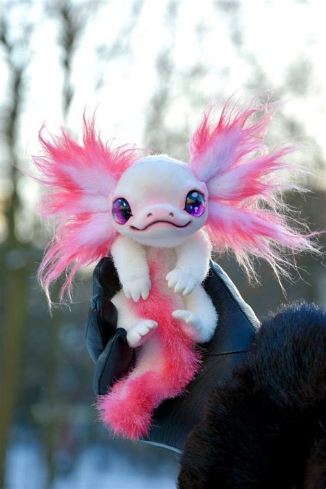 Axolotl Etsy Fantasy Art Dolls Cute Fantasy Creatures Cute Creatures