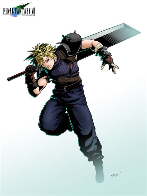 Cloud Strife Resolve By Arvalis On Newgrounds