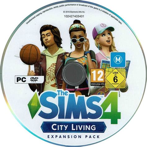 The Sims 4 City Living Cover Or Packaging Material Mobygames