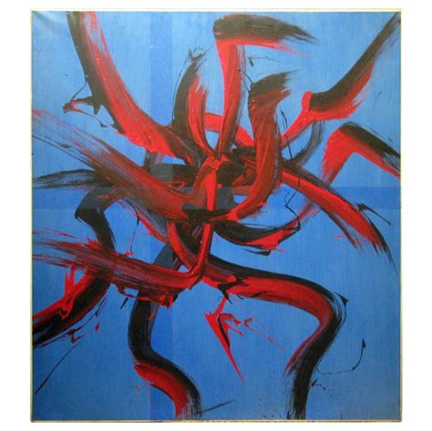 Vibrant Abstract Expressionist Painting For Sale At 1stdibs
