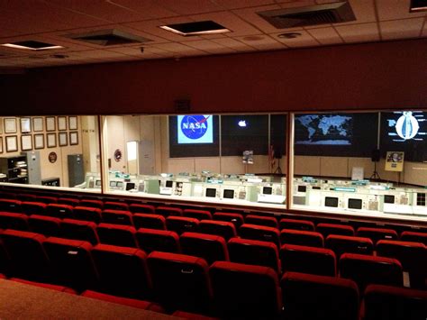 Nasa Johnson Space Center Mission Control Center During Apollo 11