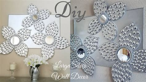 The probabilities for creations are unending! Diy Large Silver Wall Decor Using Dollar Tree Items|Simple ...
