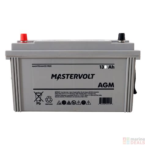 Buy Mastervolt Mv 12v 130ah Agm Battery Online At Marine Nz