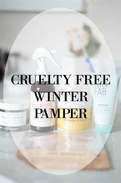 Cruelty Free Beauty Winter Pamper Rebecca Lately