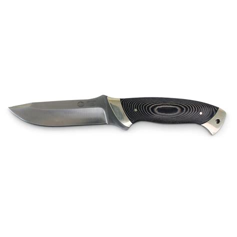 High Country Knife And Tool Griz Micarta Fixed Blade Hunting Knife