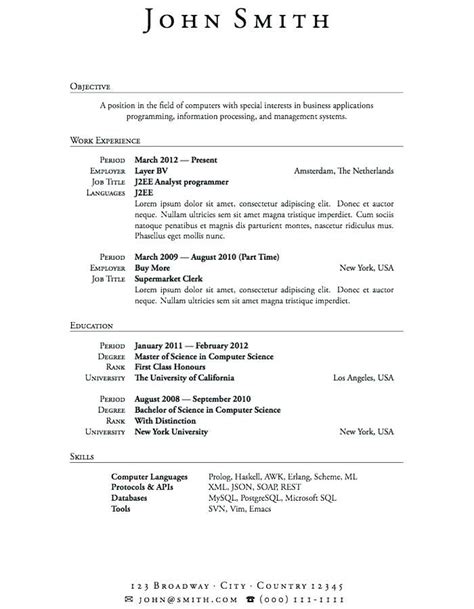 Criminology resumes and cover letters. Cv Template No Experience , #cvtemplate #experience # ...