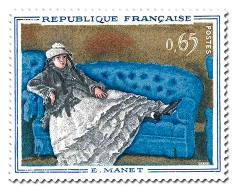 Le Canapé Bleu De Manet 1832 1883 1962 France Référence Yvert