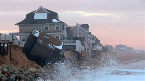 Storm Sweeps Plum Island Homes Into Ocean Us News Sky News