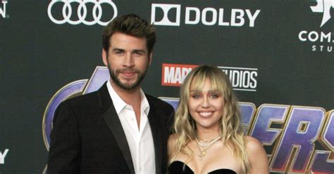 Miley Cyrus Et Son Mari Liam Hemsworth Avant Premi Re Du Film Avengers Endgame Los Angeles