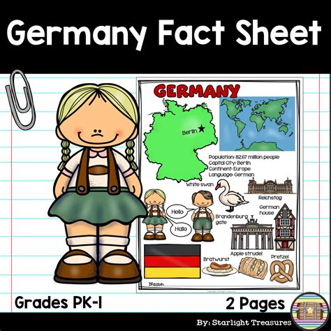 Germany Fact Sheet Germany Facts Fact Sheet Facts