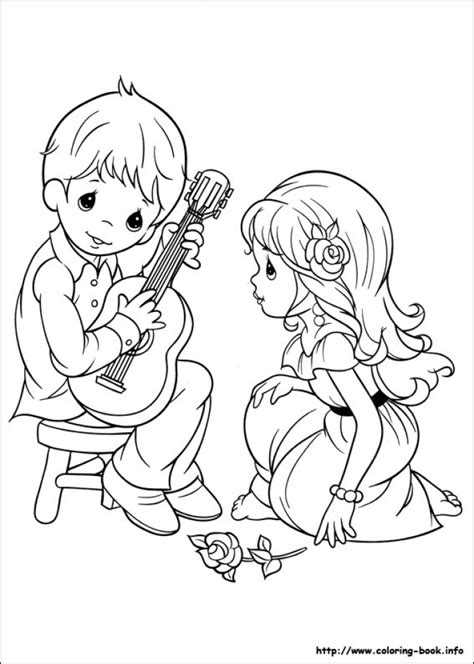 Get This Precious Moments Boy And Girl Coloring Pages 9yfg3