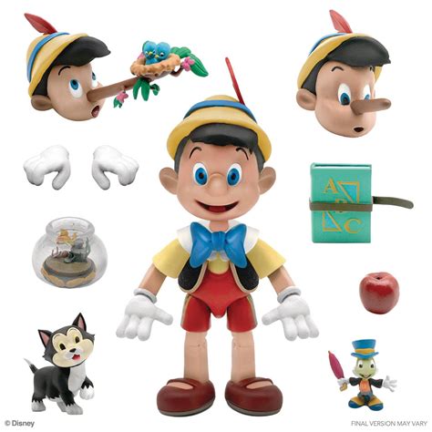 Super 7 Disney Ultimates Pinocchio Action Figure Collectors Edge Comics