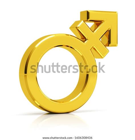 transgender symbol 3d render golden transsexual stock illustration 1606308436 shutterstock