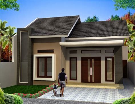 Contoh desain pintu rumah minimalis modern. 14 Gambar Rumah Sederhana Dan Denah 5x6 Meter